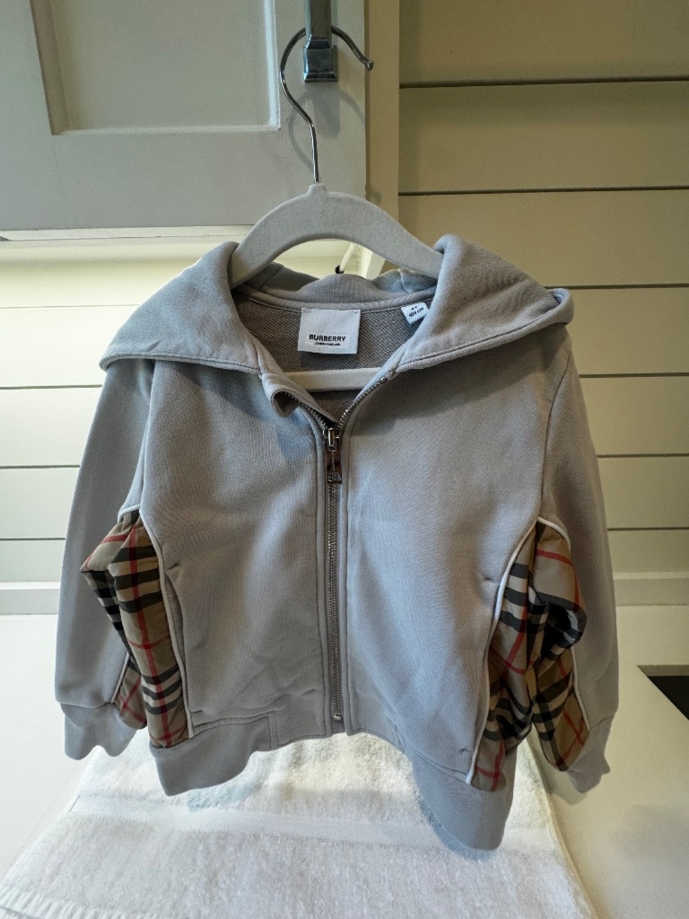 Burberry Toddler Zip-up Hoodie
